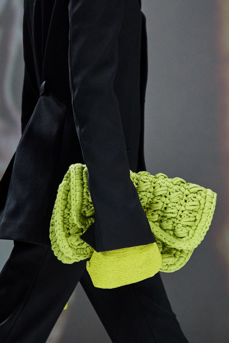 Модные вязаные сумки осень-зима 2020-2021 из коллекции Bottega Veneta